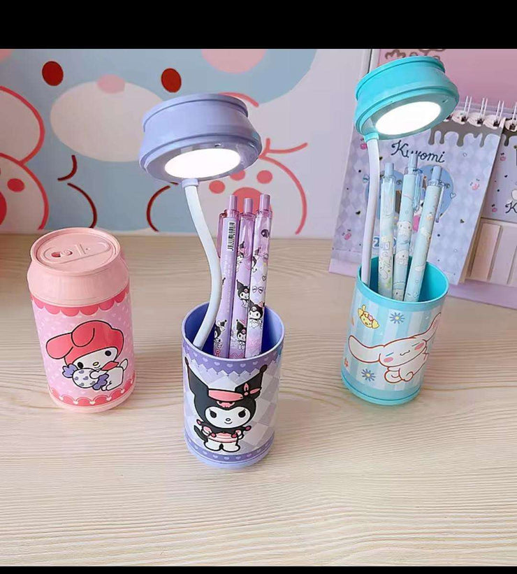 2-in-1 Bottle Lamp & Pen Holder 