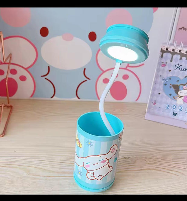 2-in-1 Bottle Lamp & Pen Holder 