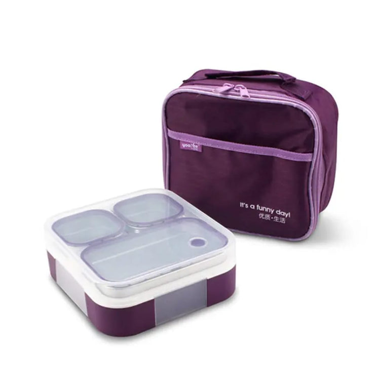 3-Bowl Premium Stainless Steel Lunch Box