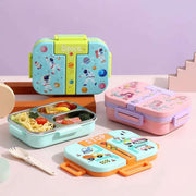 Character Themed Lunch Boxes - Space, Mermaid & STOP