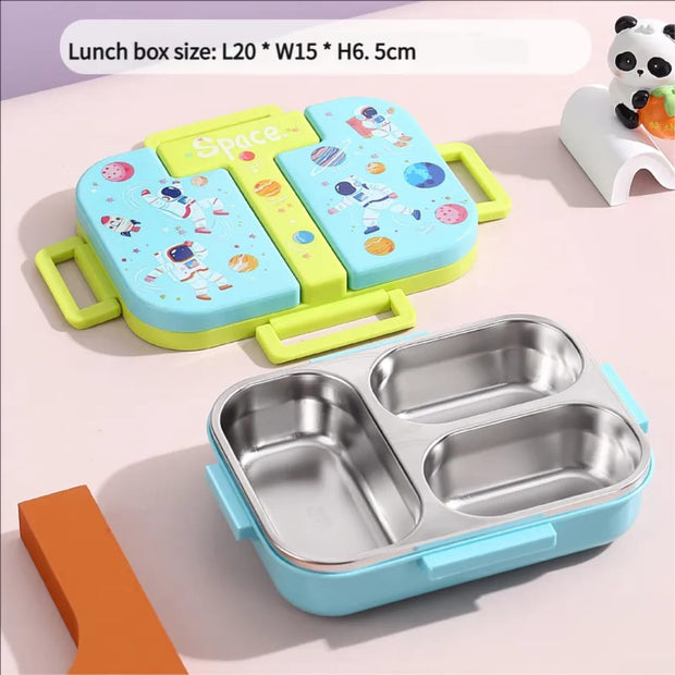 Character Themed Lunch Boxes - Space, Mermaid & STOP