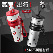 Panda 700ml Stainless Steel Tumbler