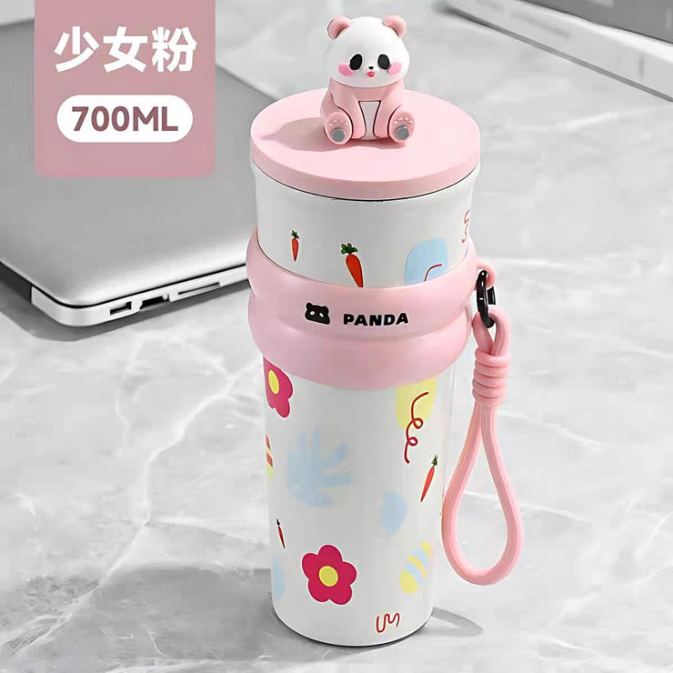 Panda 700ml Stainless Steel Tumbler
