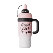 "Good Luck To You" Tumbler - Dual-Drink Lid & 360° Leak-Proof Seal - 780 ML