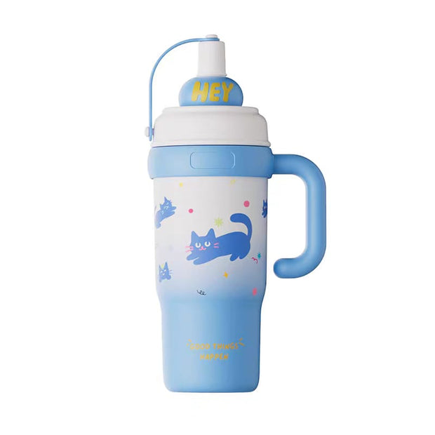 "Good Luck To You" Tumbler - Dual-Drink Lid & 360° Leak-Proof Seal - 780 ML