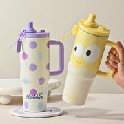 900ml Ice Tumbler - Tea Infuser, Dual Drink Lids