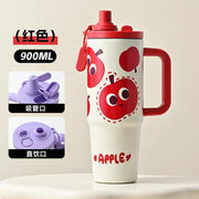 900ml Ice Tumbler - Tea Infuser, Dual Drink Lids