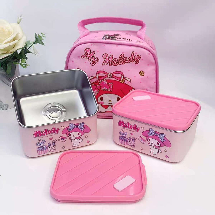 Lunch Box Sets - Complete with Food Jar & Carry Bag
