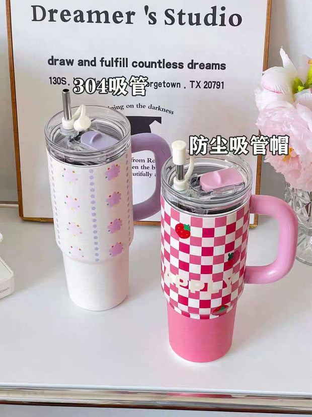 [Apna Bazaar] 900ml Insulated Tumbler - Leak-Proof