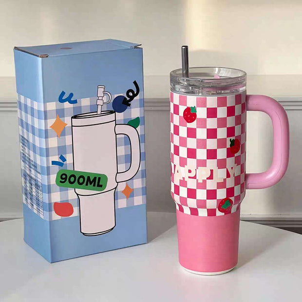 [Apna Bazaar] 900ml Insulated Tumbler - Leak-Proof