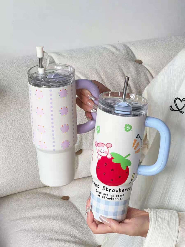 [Apna Bazaar] 900ml Insulated Tumbler - Leak-Proof