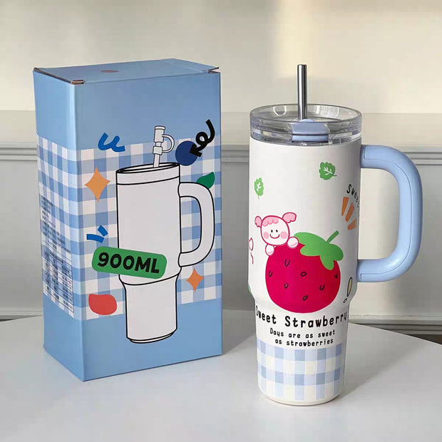 [Apna Bazaar] 900ml Insulated Tumbler - Leak-Proof