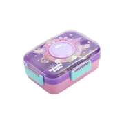 3-Compartments Stainless Steel Lunch Box - Leak-Proof & Bento Style