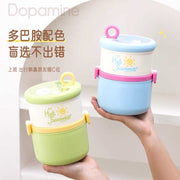 Double-Layer Steel Lunch Box - 1280ml Large Capacity