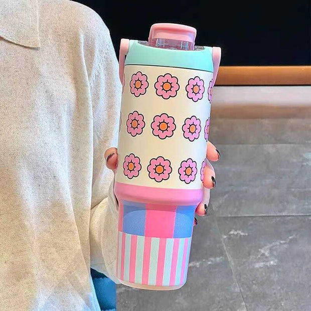 900ml 316 Stainless Steel Tumbler - Inspirational Quote Design