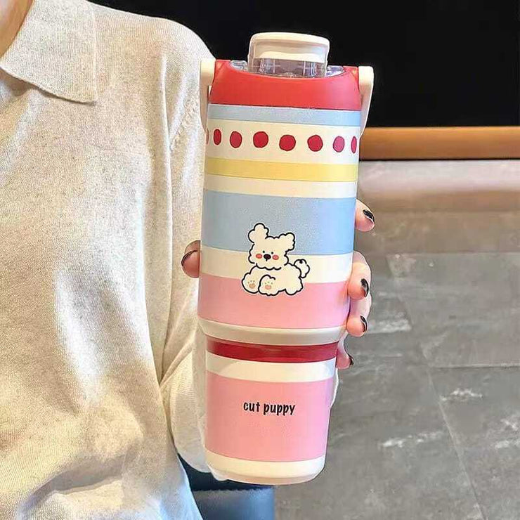 900ml 316 Stainless Steel Tumbler - Inspirational Quote Design