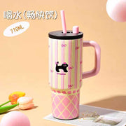 710ml SUS316 Stainless Steel Tumbler - 360° Leakproof