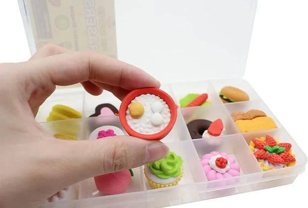 15 PCS Mixed Box Erasers