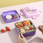 Stainless Steel Leak-Proof Lunch Box with Sauce Bowl