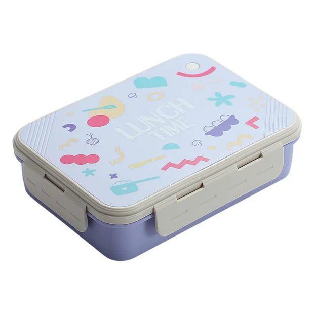 Stainless Steel 2 & 3  Compartment Hot & Cool Leak-Proof Bento Lunch Box