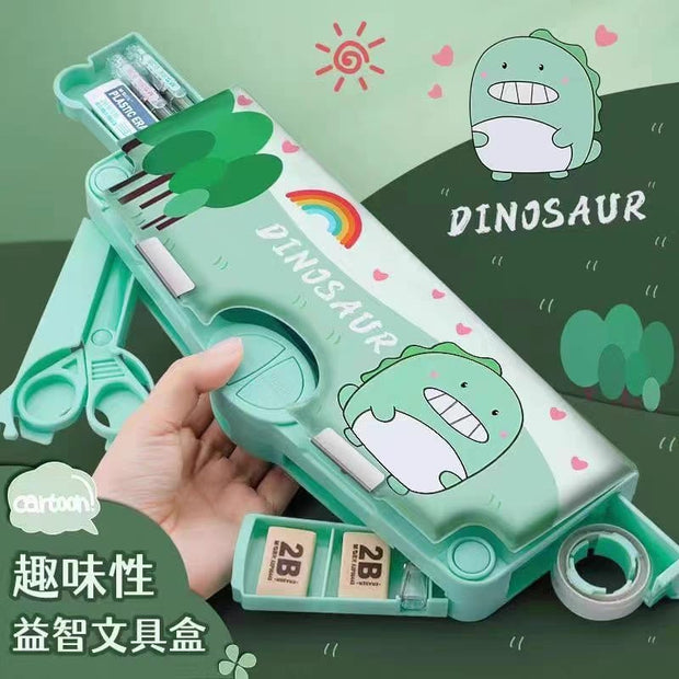 Kawaii Multifunctional Pencil Cases Stationary Box