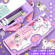 Kawaii Multifunctional Pencil Cases Stationary Box