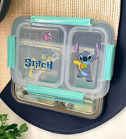 Kuromi "I Love You" Lunch Box - 2-Compartment Stainless Steel & Insulated | Kawaii Gothic Style