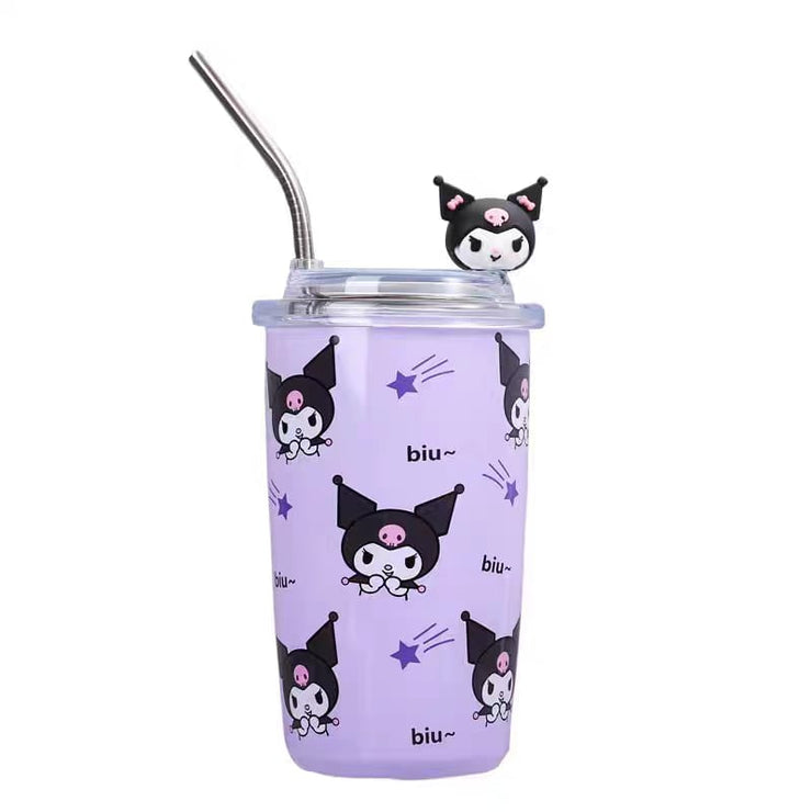 Sanrio 3D Character Tumblers - My Melody & Kuromi 