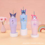 Sanrio Character Stainless Steel Tumblers - Hello Kitty, Kuromi & Cinnamoroll Collection