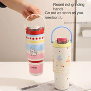 Dreamer Studio 900ml 316 Stainless Steel Tumbler - Inspirational Quote Design | 8hr+ Heat Retention & Leakproof