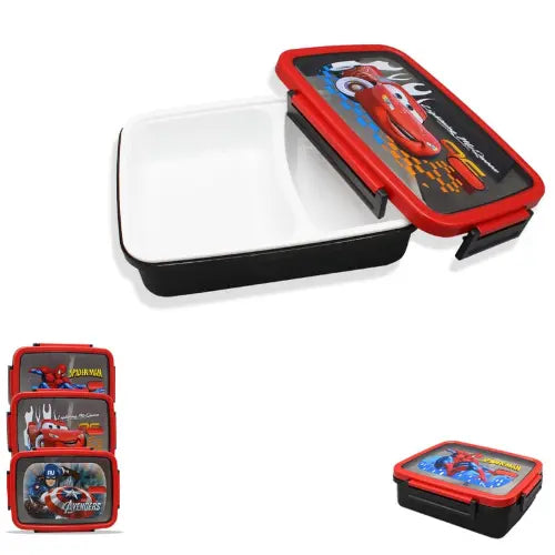 Disney Cars Themed BPA-Free Plastic Lunch Box - Apna Bazaar Lahore